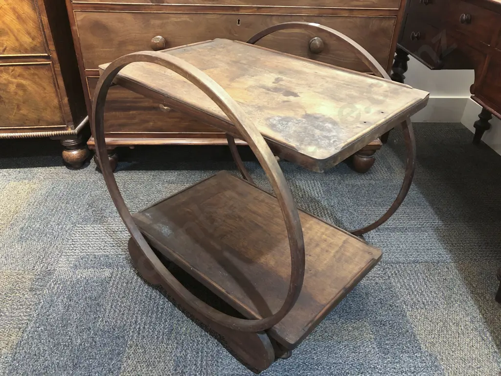 Two Tier Tea Trolley Image 1++