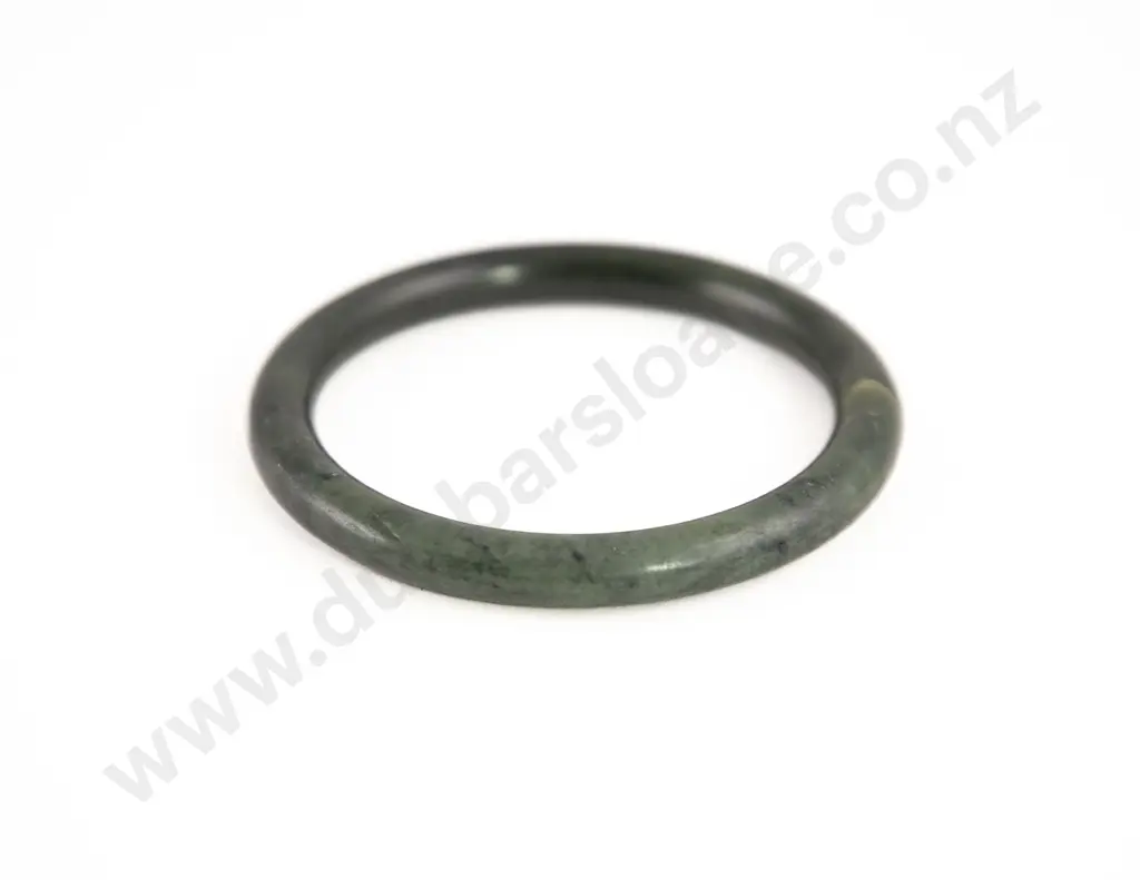Plain Greenstone Bangle Image 1++