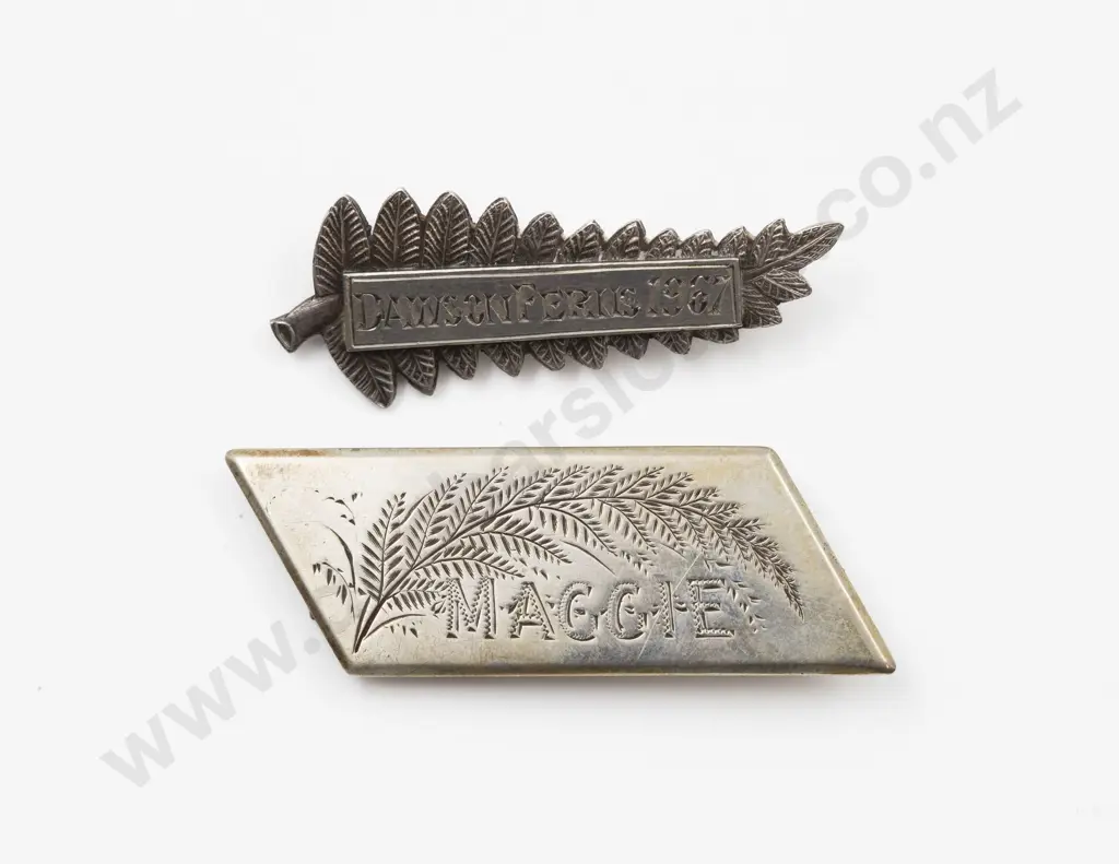 S/S 'Maggie' Panel Brooch Image 1++