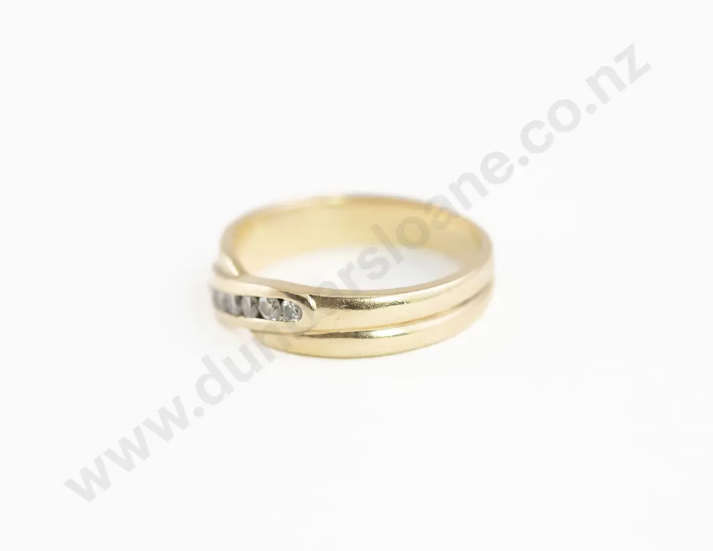 9ct Seven Stone Diamond Band Ring Image 1++