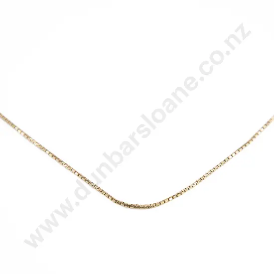 14ct Box Link Neck Chain