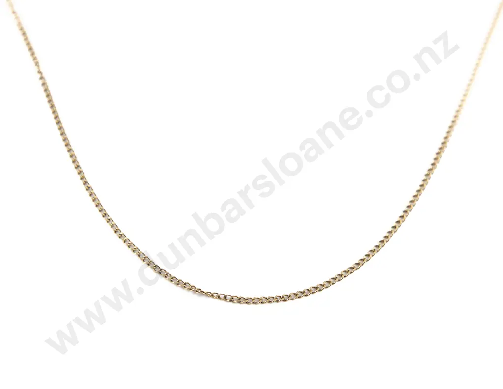14ct Curb Link Neck Chain Image 1++