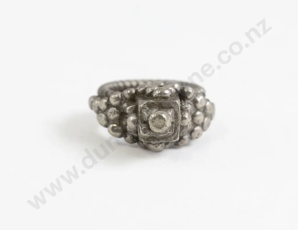 North African Triangular 'Tower' Ring Image 1++