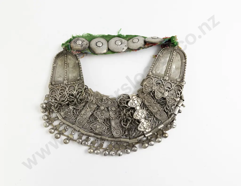 Antique Triable Yemeni Asba or Isaba Head Band Image 1++