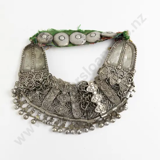 Antique Triable Yemeni Asba or Isaba Head Band