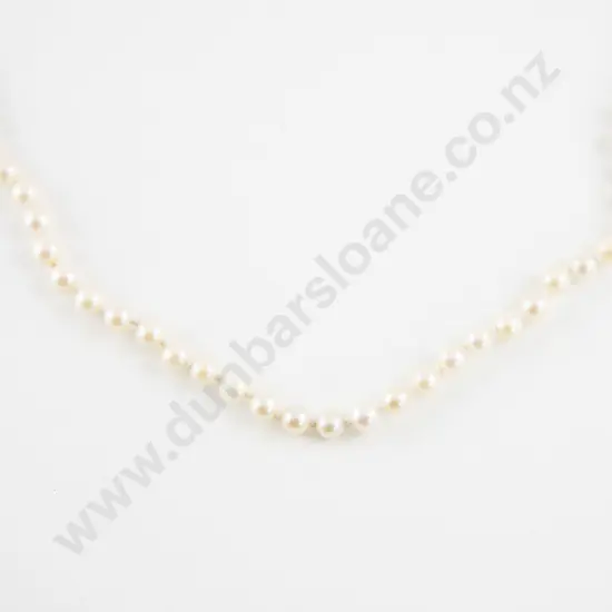 Single Strand Uniform Cultured Pearl Necklace