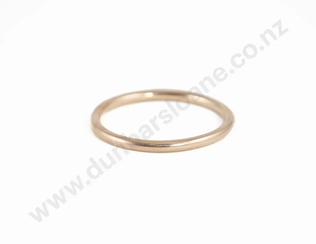 Edwardian 9ct Plain Hinged Snap Bangle Image 1++