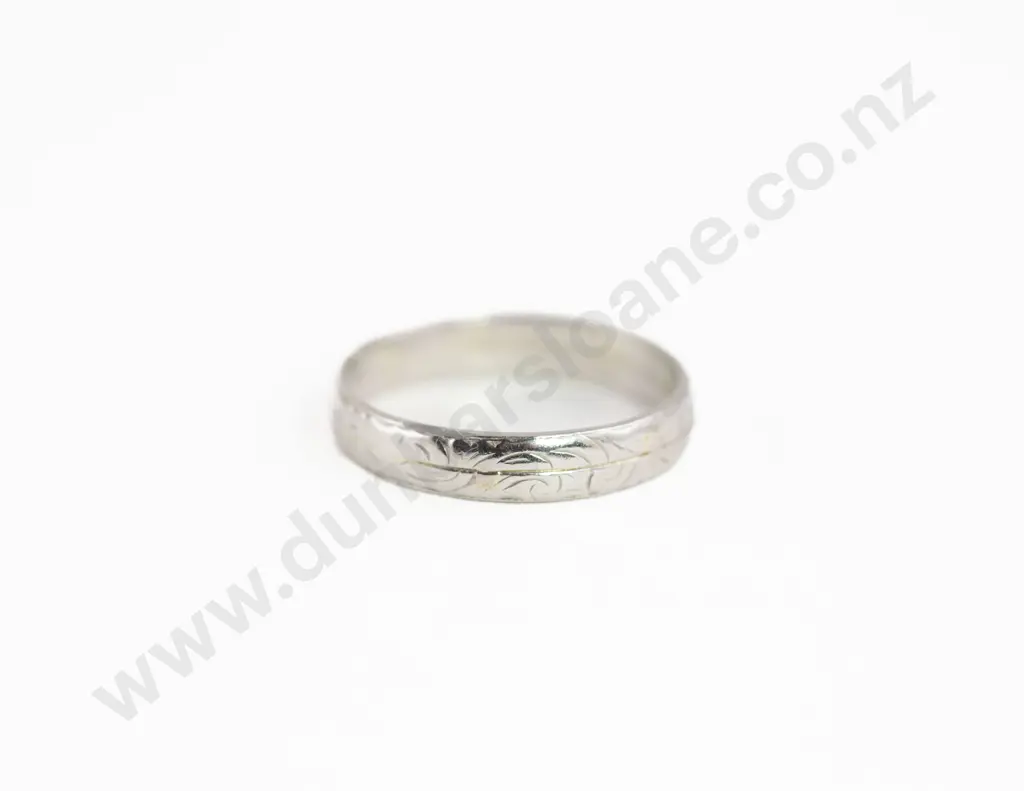 All Platinum Wedding Band Image 1++