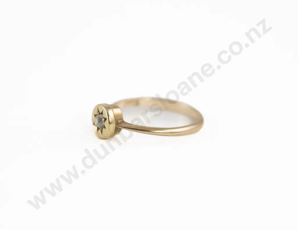 Victorian Single Diamond Ring Image 1++