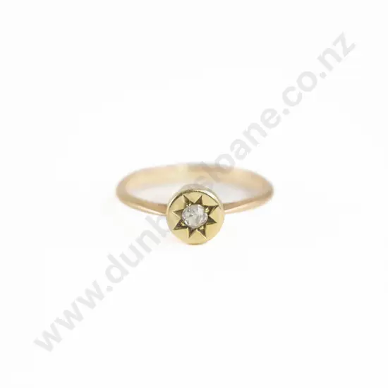 Victorian Single Diamond Ring