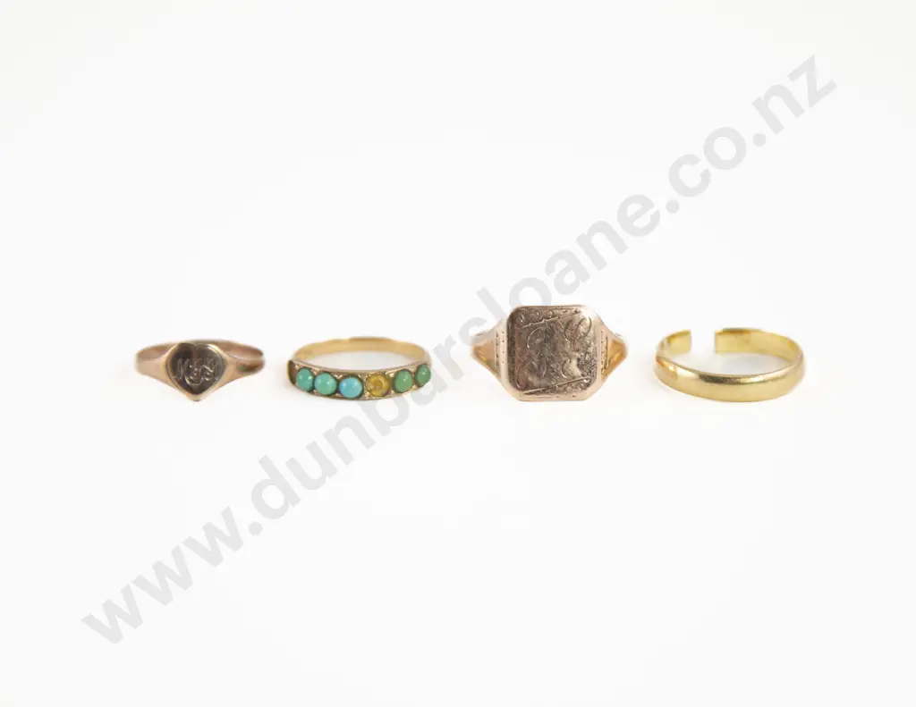 18ct & 9ct Rings Image 1++