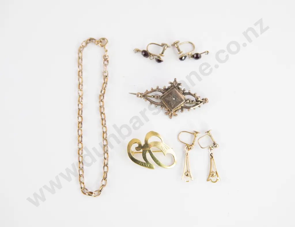 9ct Trace Link Bracelet Image 1++
