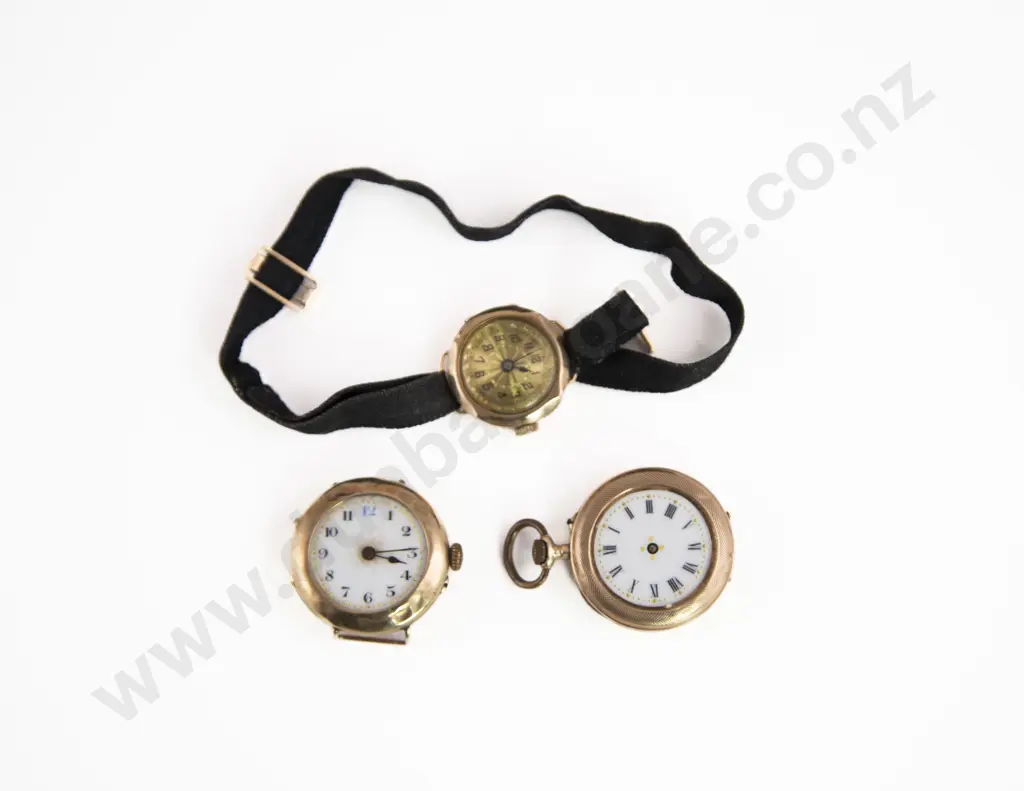 Vintage 9ct Cased Ladies Wrist Watch Image 1++