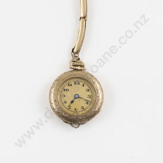 Vintage Sada Watch Co Swiss Small Fob/Wrist Watch
