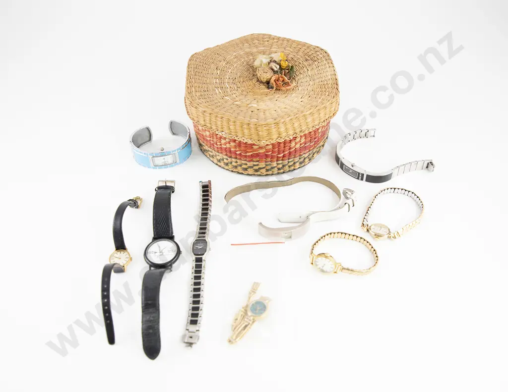 Ten Various Dress Wristwatches and Including Toy Watch Image 1++
