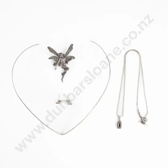 S/S Single Amethyst Pendant
