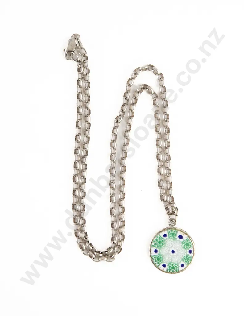 Murrina of Veneziana Millefiori Glass Pendant Image 1++