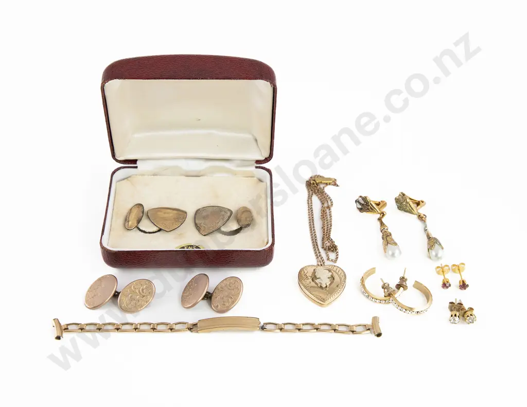 Small Collection Gold Plated and Costume Jewellery Image 1++