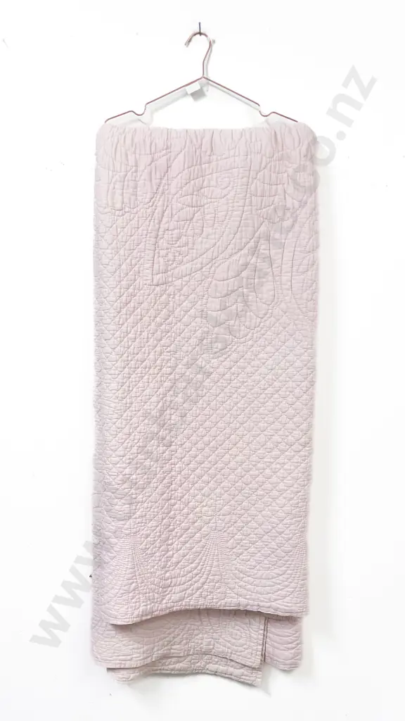 Vintage All Hand Stitched Quilted Quilt Image 1++