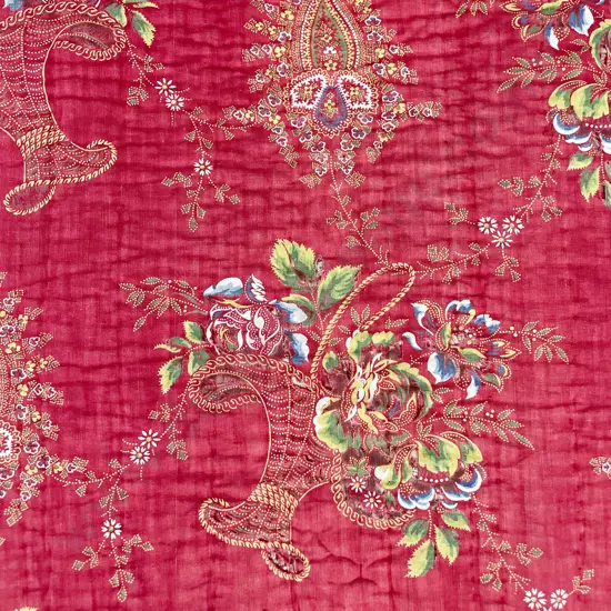 Vintage All Hand Stitched Quilted Quilt