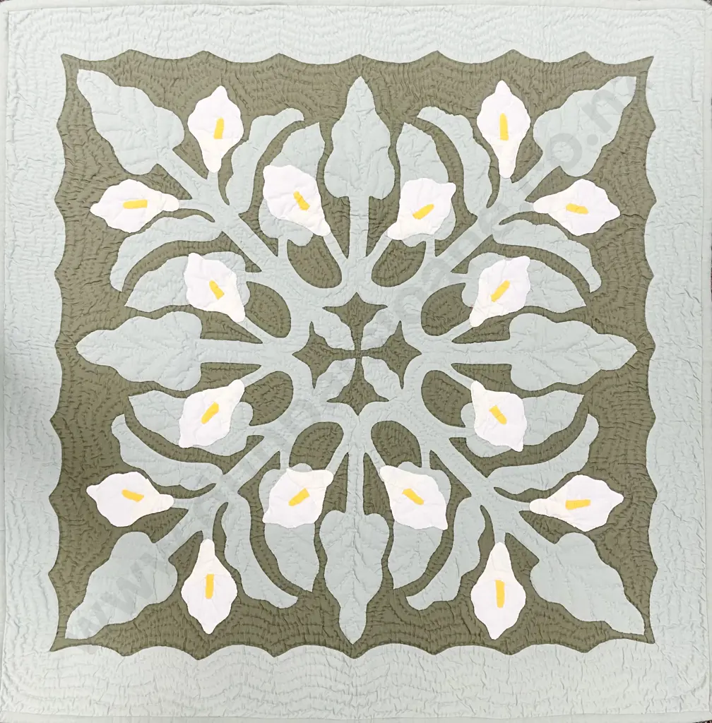 All Hand Stitched Quilt Image 1++