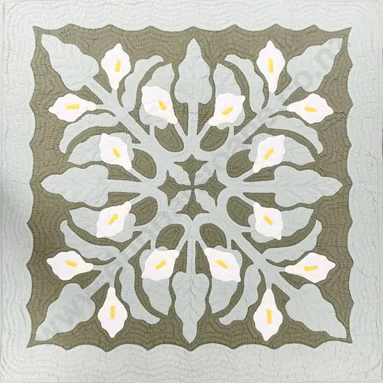 All Hand Stitched Quilt