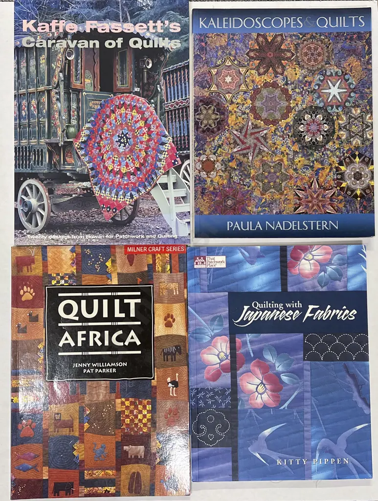 Four Volumes on Patchwork and Quilting Image 1++