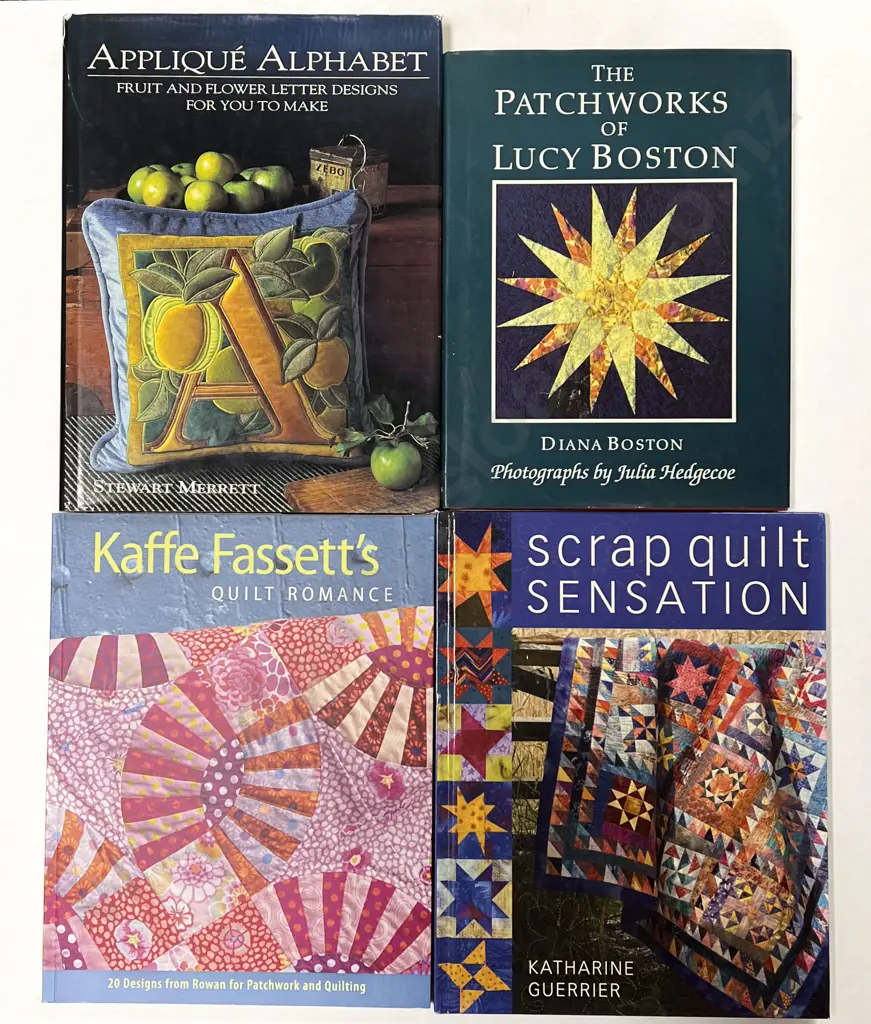 Four Volumes on Patchwork and Quilting Image 1++
