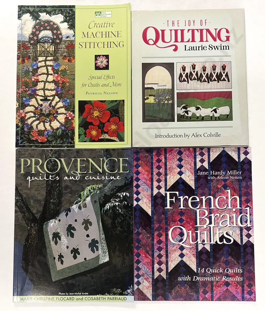 Four Volumes on Patchwork and Quilting Image 1++