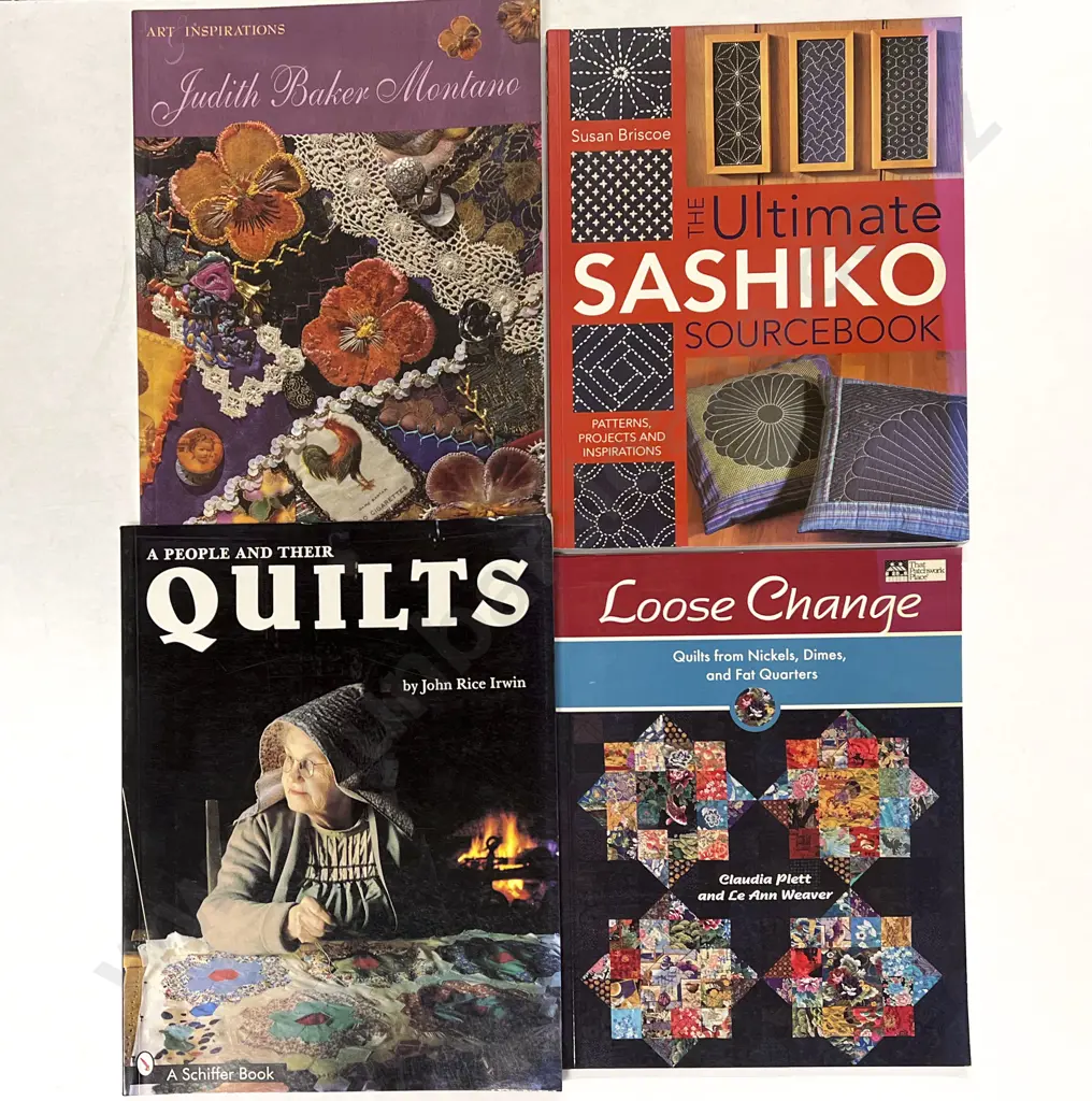 Four Volumes on Patchwork and Quilting Image 1++