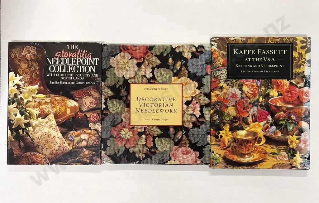 Three Volumes on Needlework Image 1++