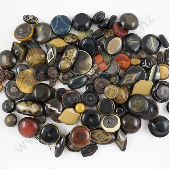 Good Quantity of Vintage Celluloid Buttons