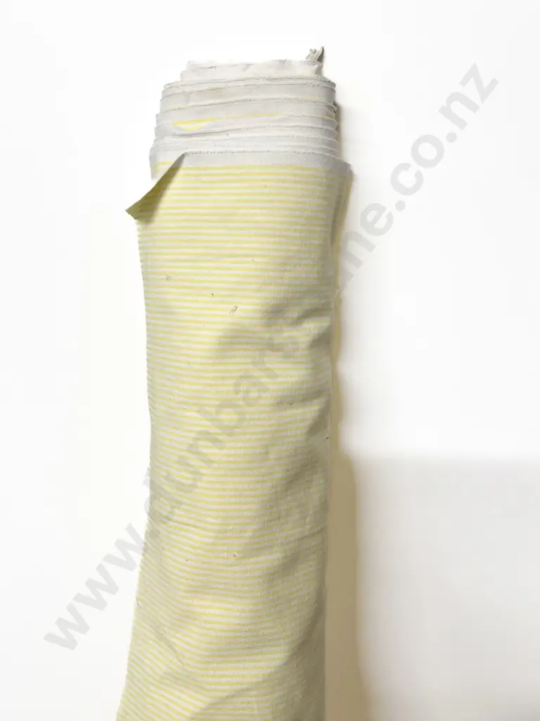 Part Roll Yellow Stripe Cotton Image 1++