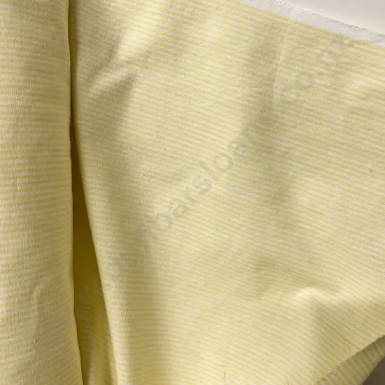 Part Roll Yellow Stripe Cotton
