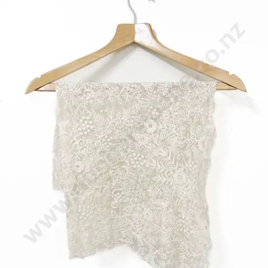 Two Antique Lace Pieces