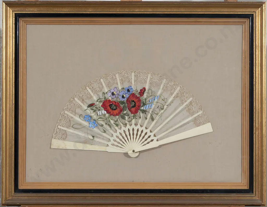 Two Framed Fans Image 1++
