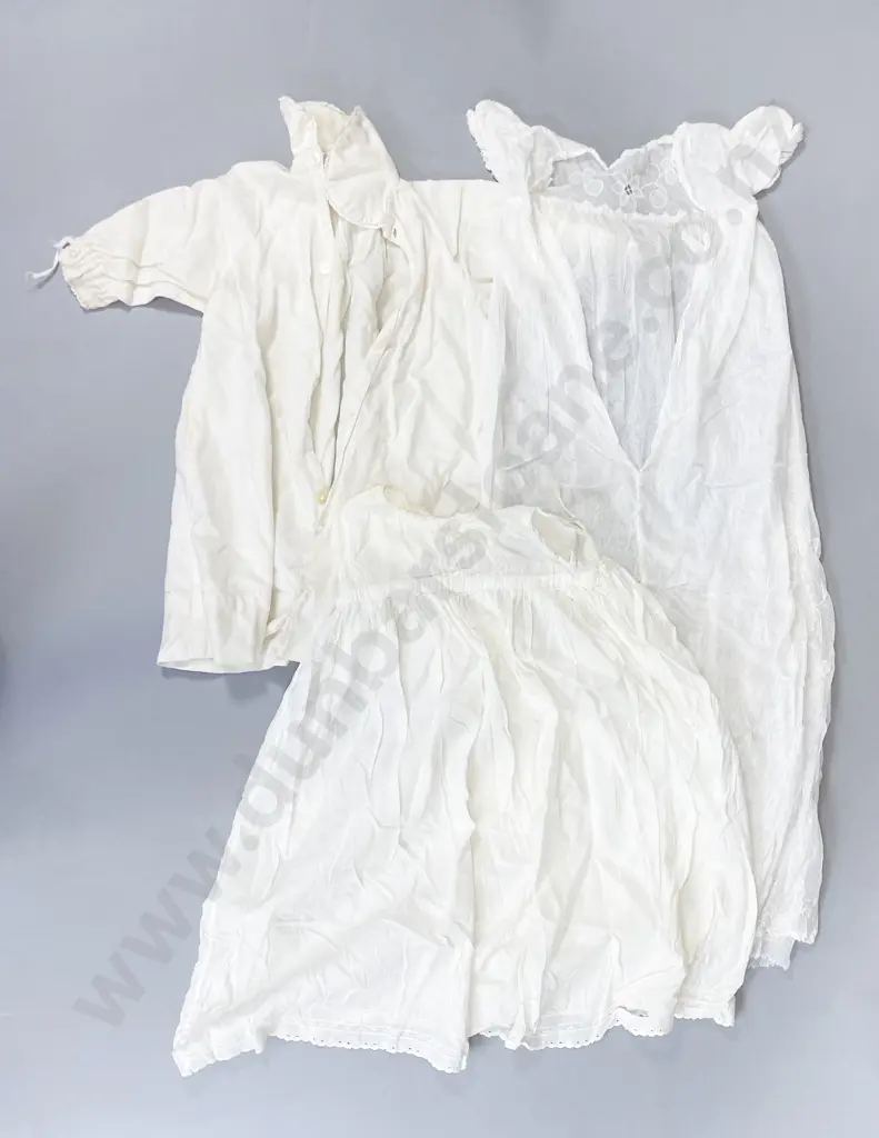 Edwardian Net Lace Christening Gown Image 1++
