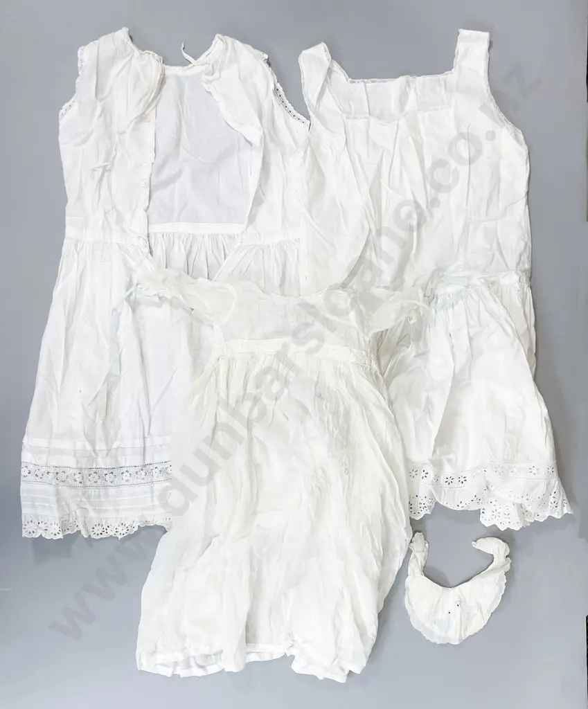 Two Edwardian Cotton Childs Petticoats Image 1++