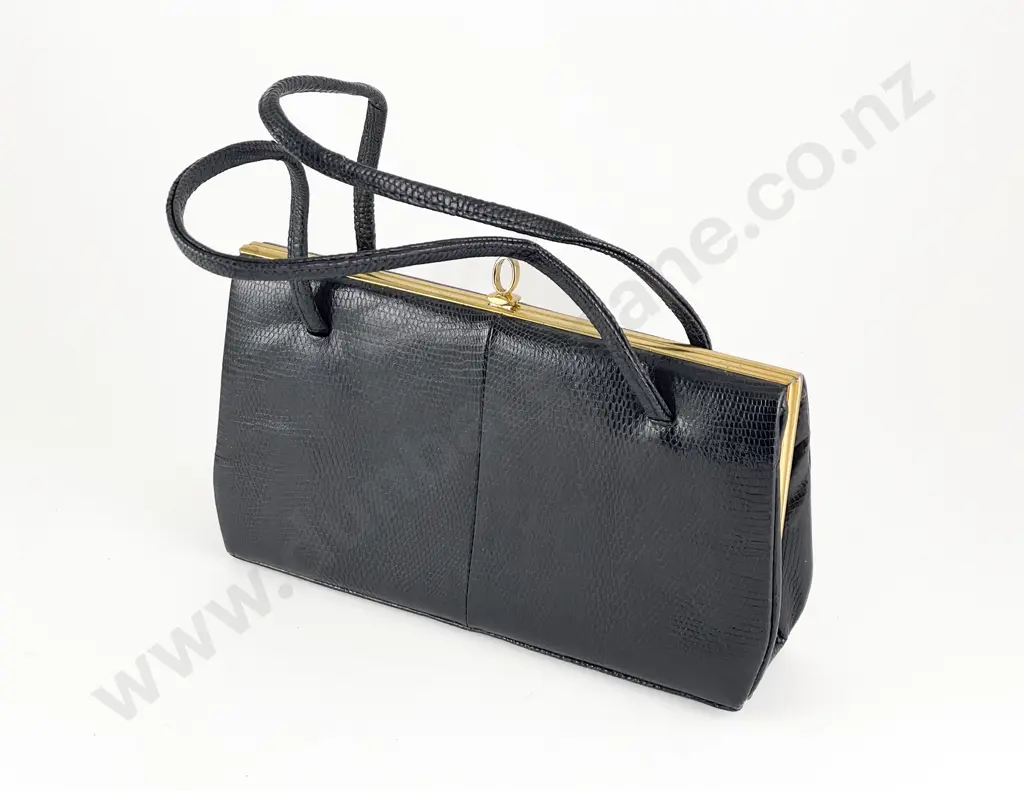 Vintage LIzard Skin Handbag Image 1++