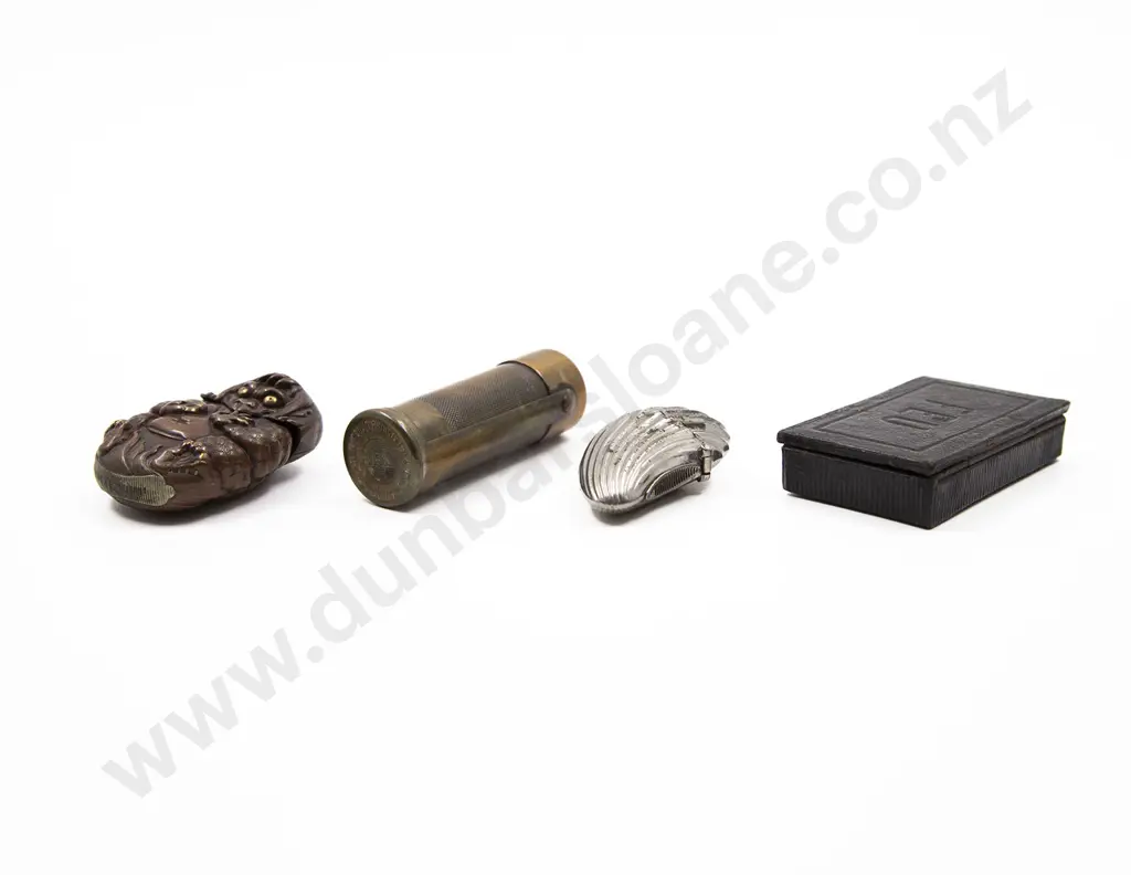 Three Vesta Cases and Box including;  Black 'FEU' Vesta Box Image 1++
