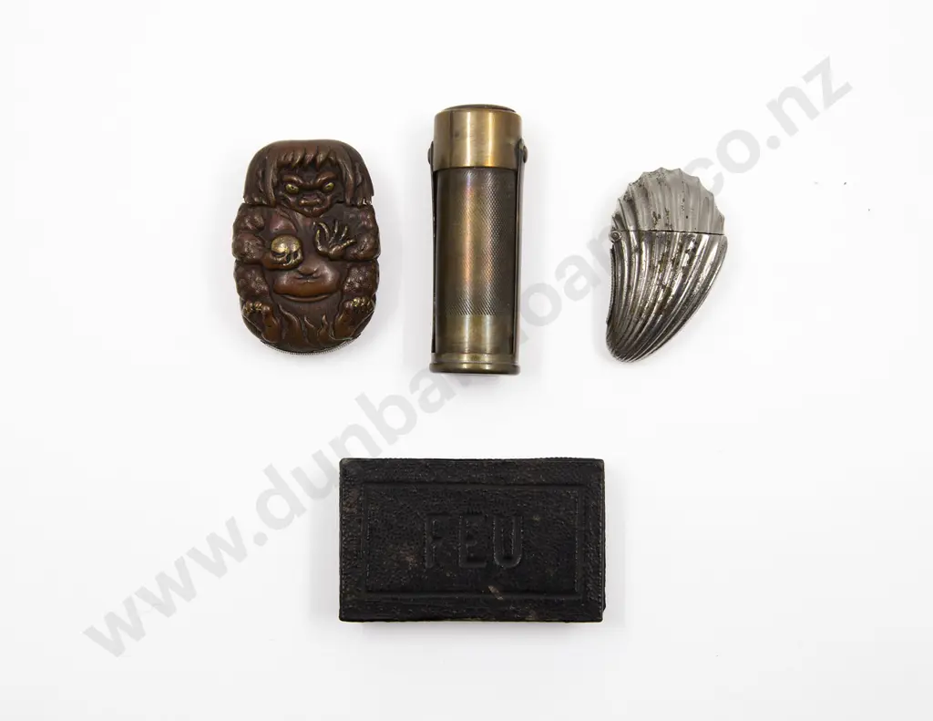 Three Vesta Cases and Box including;  Black 'FEU' Vesta Box Image 1++