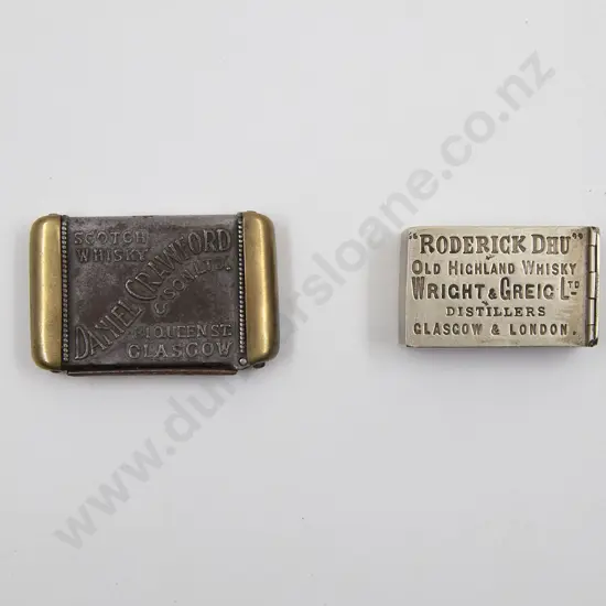 Two Advertising Vesta Cases