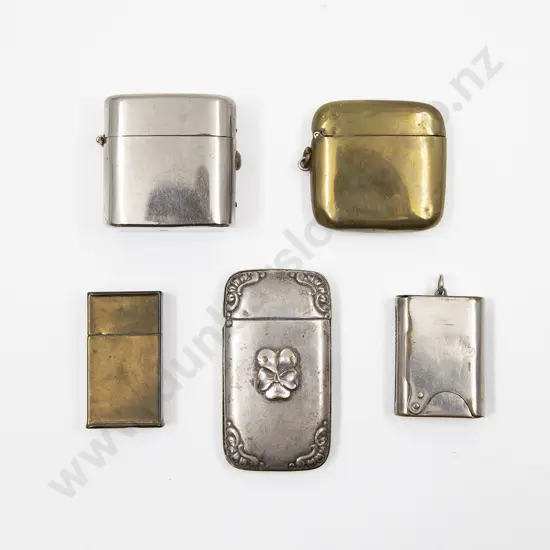 Five Vesta Cases
