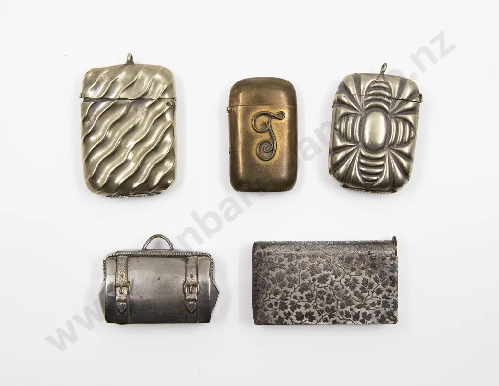 Five Metal Vesta Cases Image 1++