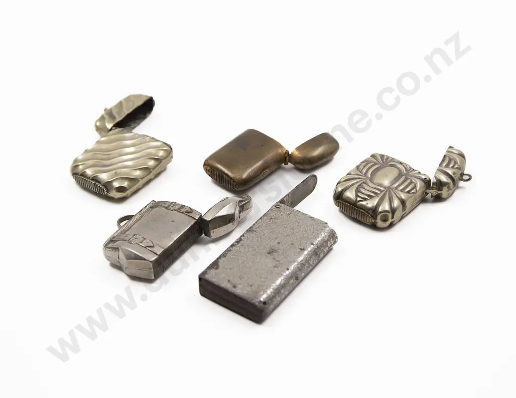 Five Metal Vesta Cases Image 1++