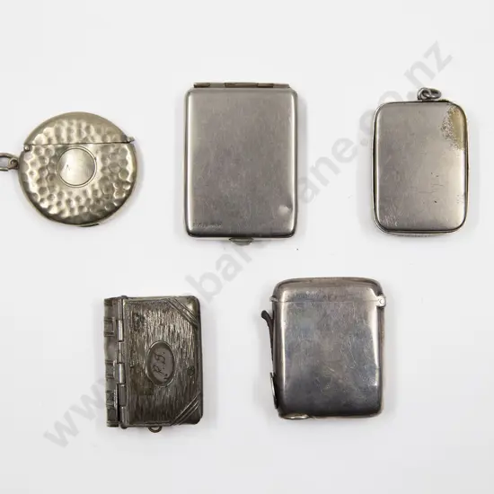 Five Vesta Cases Including