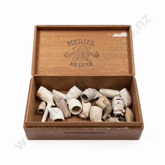 Collection Antique Clay Pipe Bowls