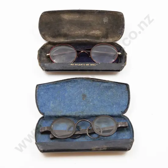 Two Pair Antique Spectacles