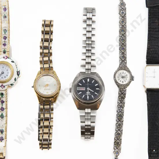 Five Various Ladies Wrist Watches