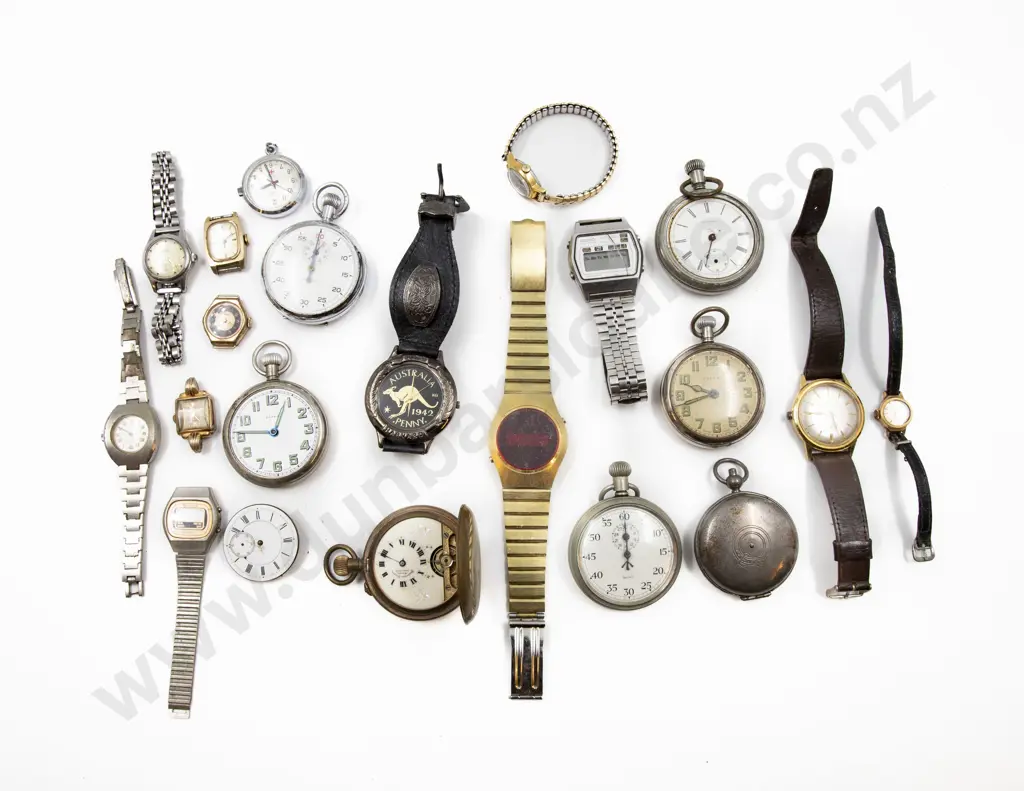 Various Pocket and Wrist Watches Image 1++